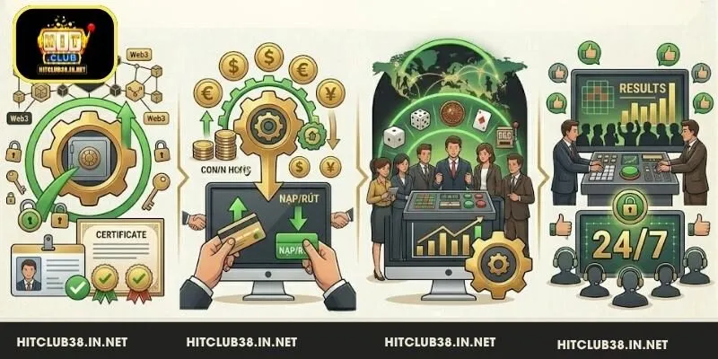 Cam kết chất lượng và dịch vụ của HitClub với người chơi