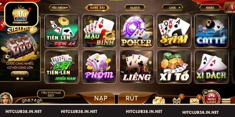 Game bài hấp dẫn – Bản lĩnh người chơi lên ngôi