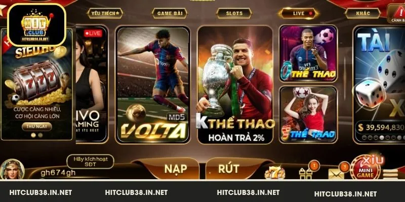Khám phá hệ thống sảnh cược hấp dẫn của thể thao HitClub