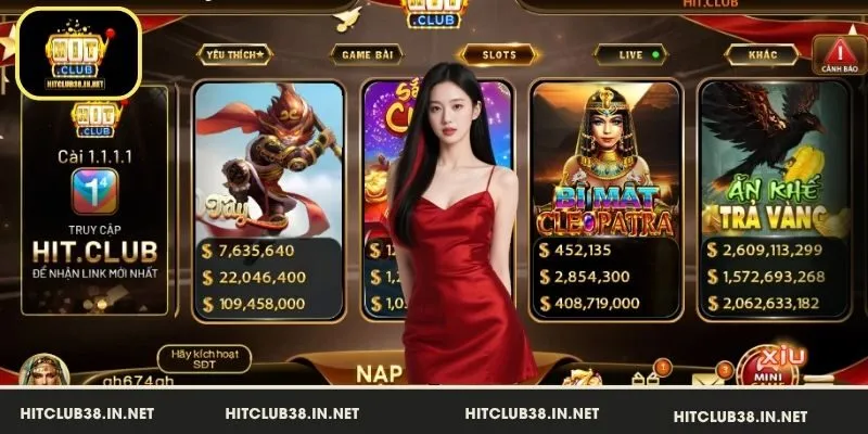 Khám phá loạt siêu phẩm nổ hũ Hot tại HitClub