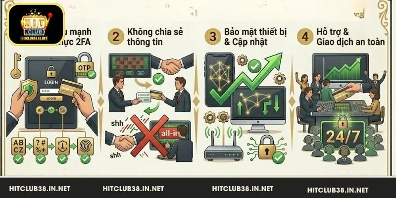 Nghĩa vụ bảo vệ thông tin cá nhân khi tham gia HitClub